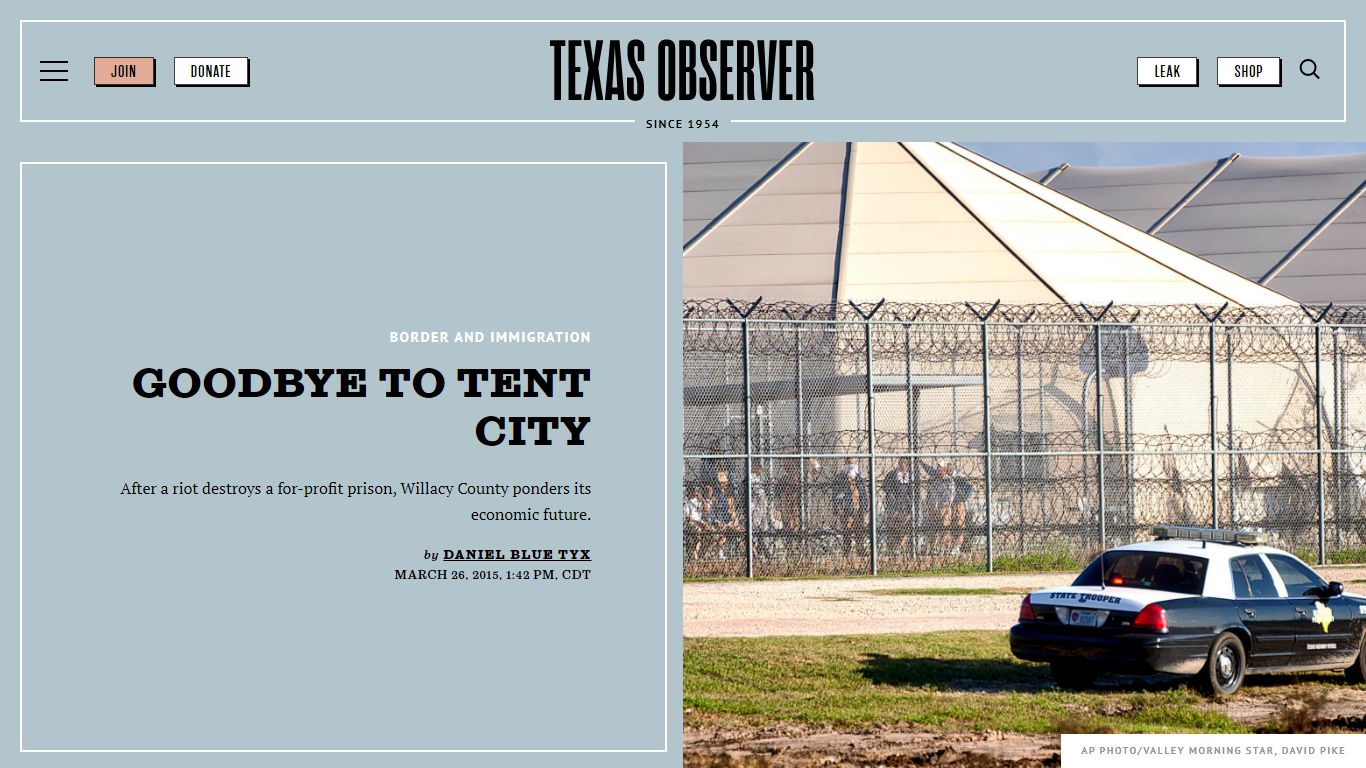 A South Texas Prison Riot Puts a Town on the Brink